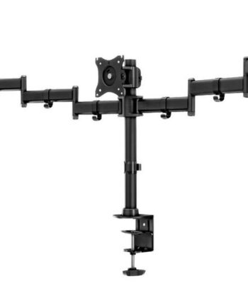 Multibrackets   Deskmount Basic Triple Monteringssæt For   Lcd Skærme Sort