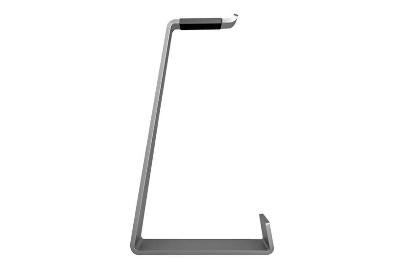 Multibrackets Headset Holder Monteringssæt For Hovedtelefoner Headsets Sølv