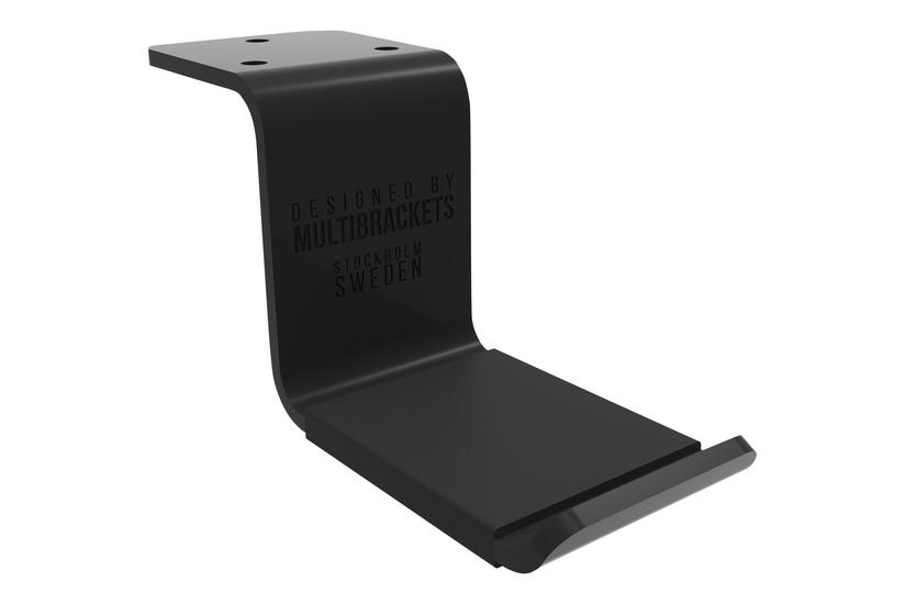 Multibrackets Headset Holder Monteringssæt For Hovedtelefoner Headsets Sort