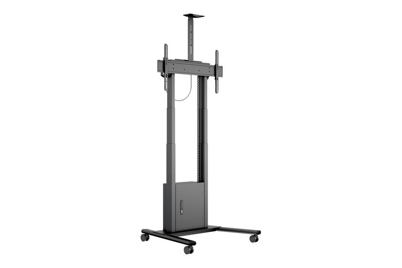 Multibrackets Motorized Floorstand Stativ Motoriseret For Lcd Tv Sort Med Kabinet Og Kamerahylde