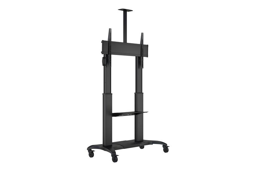 Multibrackets Public Dual Pillar 180 Hd Vogn Med Hjul For Fladt Panel Sort