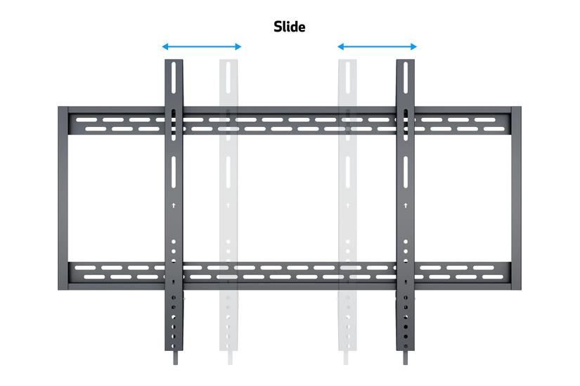 Multibrackets Wallmount Hd Beslag For Lcd Display Sort