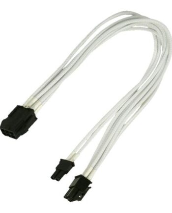 Nanoxia Strømforsyningsadapter   Pin Pcie-strøm       Til   Pin Pcie-strøm 30 Cm