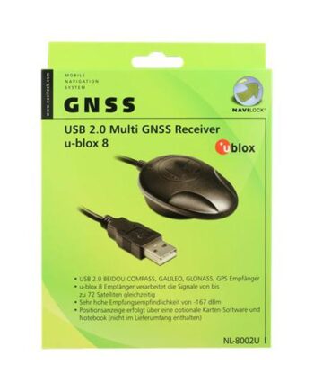 Navilock Nl-8002u Multi Gnss Receiver Gps Glonass Galileo-modtagermodul