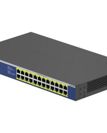 Netgear Gs524pp Switch 24 Porte Ikke Administreret Monterbar På Stativ