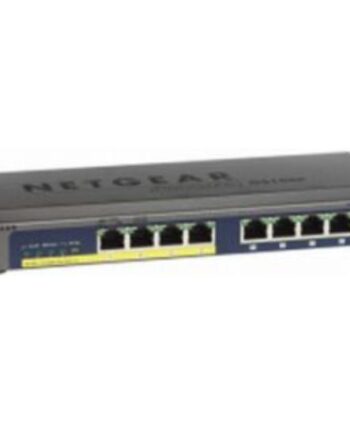 Netgear Gs108pp Switch   Porte Monterbar På Stativ