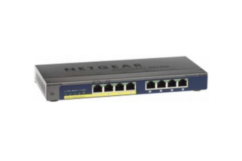 Netgear Gs108pp Switch Porte Monterbar På Stativ