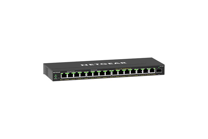 Netgear Plus Gs316ep Switch 16 Porte Administreret
