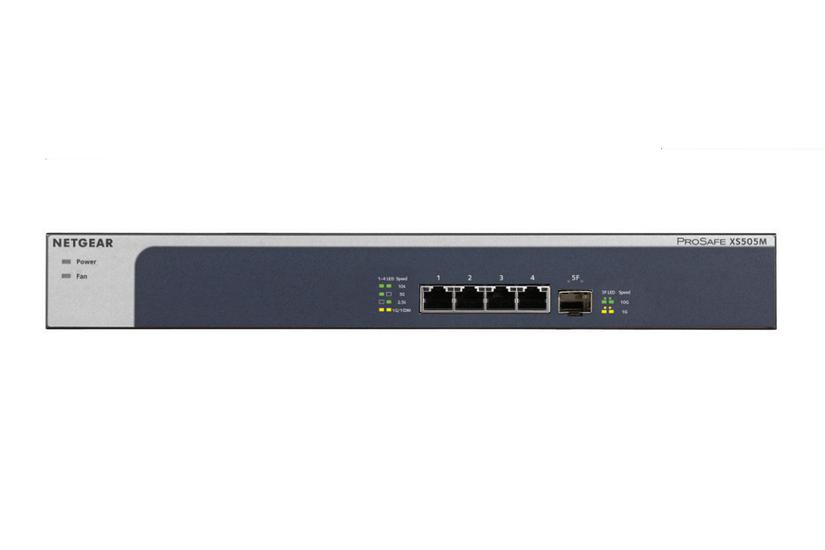 Netgear Xs505m Switch   Porte Ikke Administreret Monterbar På Stativ