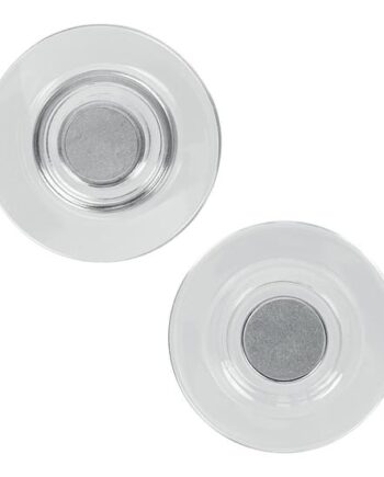 Nobo Magnet     Cm Diameter Gennemsigtig  Pakke Med 10