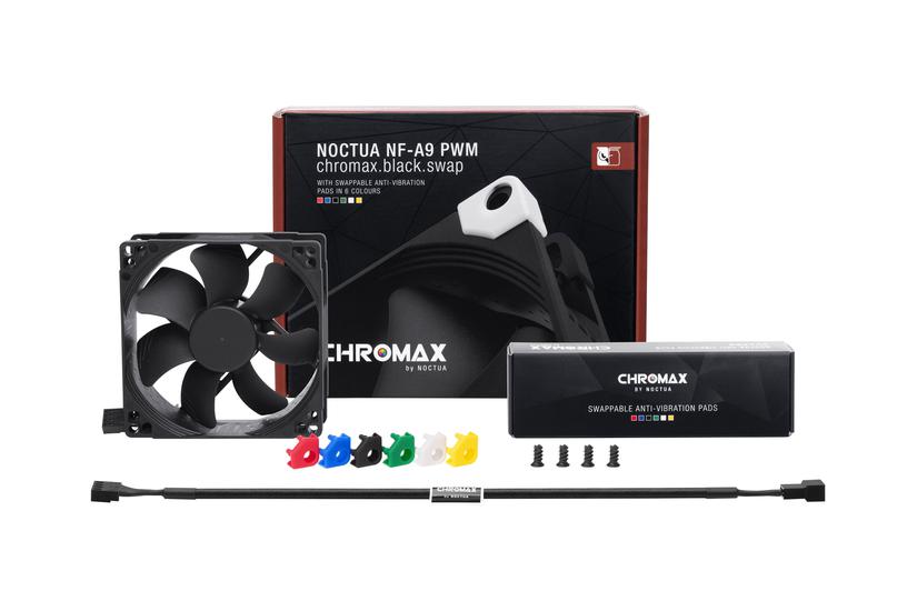 Noctua Chromax Nf-a9 Pwm Black Swap Indsats Med Blæser