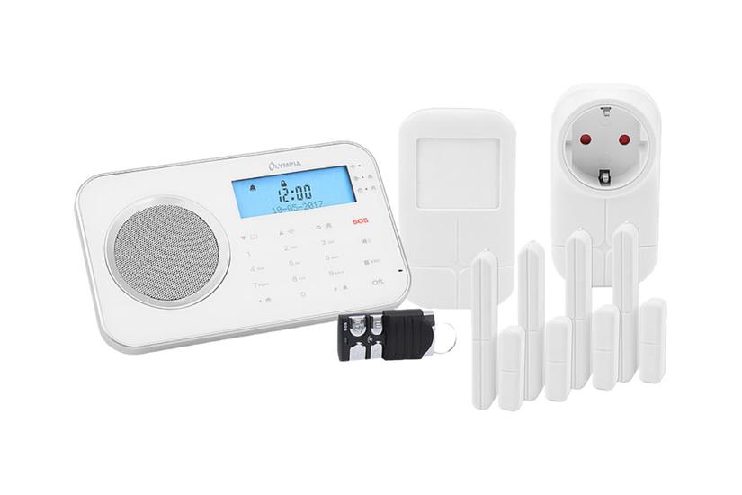 Olympia Prohome 8762 Hjemmealarmsystem 802 11b Hvid