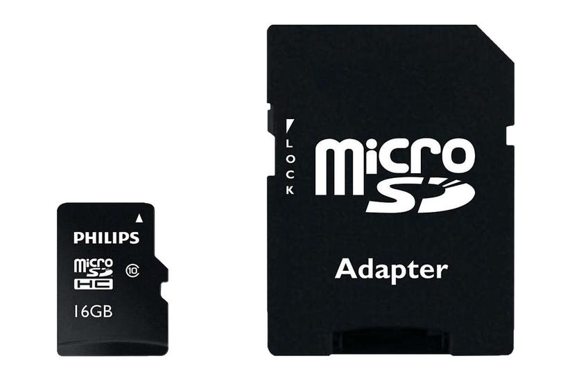 Philips Fm16mp45b Flashhukommelseskort 16 Gb Microsdhc Uhs-