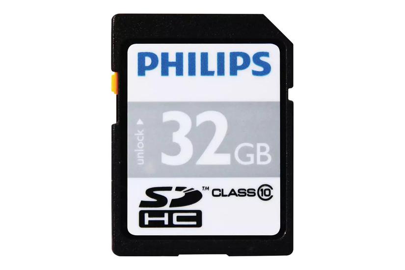 Philips Fm32sd45b Flashhukommelseskort 32 Gb Sdhc