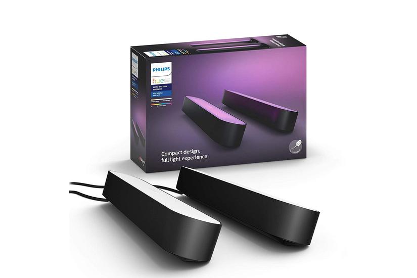 Philips Hue Ambiance Play Lysbarre Farve Led Sort -pak