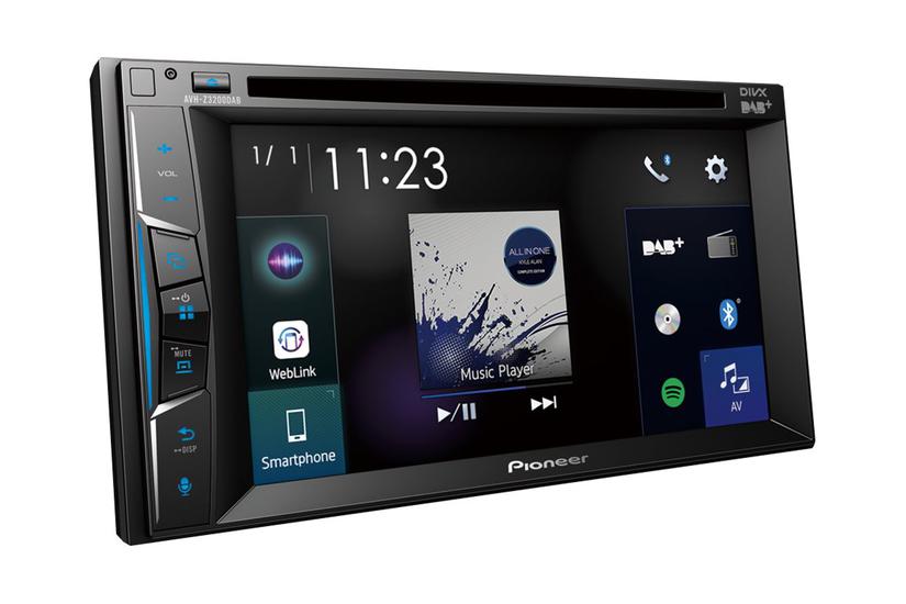 Pioneer Avh-z3200dab Dvd-modtager Display Quot In-dash Enhed Double-din