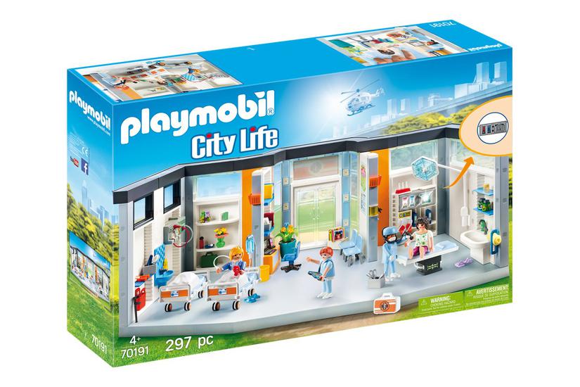 Playmobil City Life Furnished Hospital Wing Byggesæt