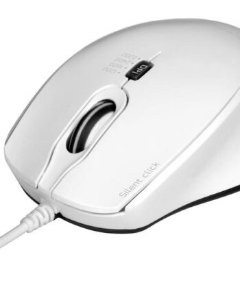 Port Connect Silent Mus Usb  Usb-  Hvid