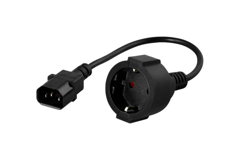 Powerwalker Strømkabel Cee Til Iec 60320 C14 20 Cm