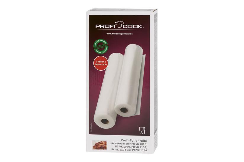 Proficook Vakuumposer Ruller 28 Cm Bred Meter Lang