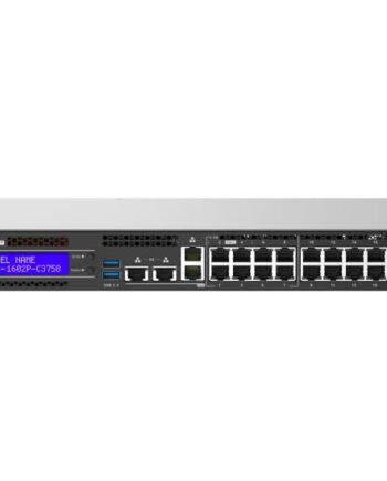 Qnap Qgd-1602p Switch 18 Porte Smart Monterbar På Stativ