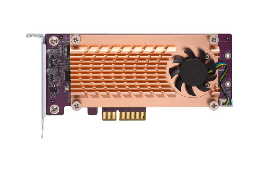 Qnap Qm2-2s-220a Lagringskontrol Sata Pcie X2