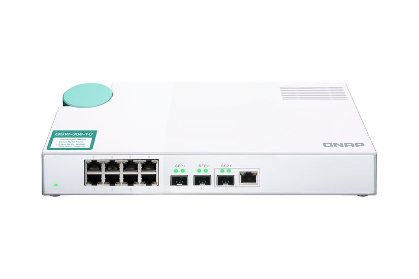 Qnap Qsw-308-1c Switch 11 Porte Ikke Administreret