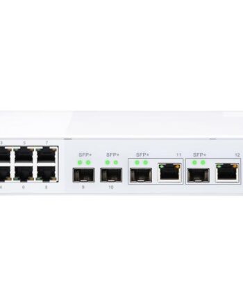 Qnap Qsw-m408-2c Switch 12 Porte Administreret