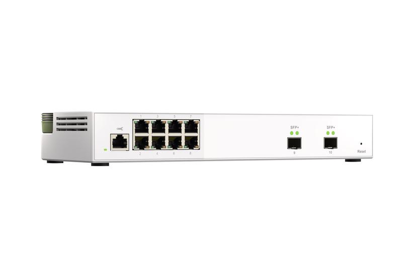 Qnap Qsw-m2108-2s Switch 10 Porte Administreret