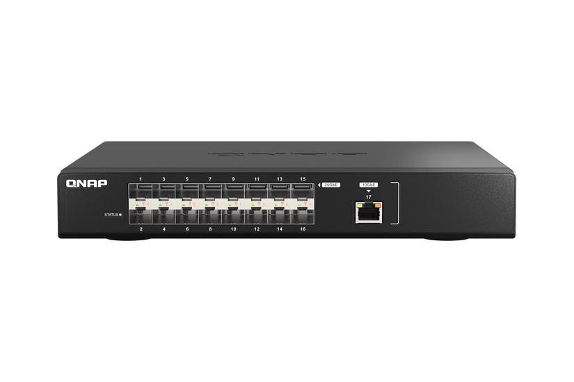 Qnap Qsw-m5216-1t Switch 17 Porte Administreret Monterbar På Stativ