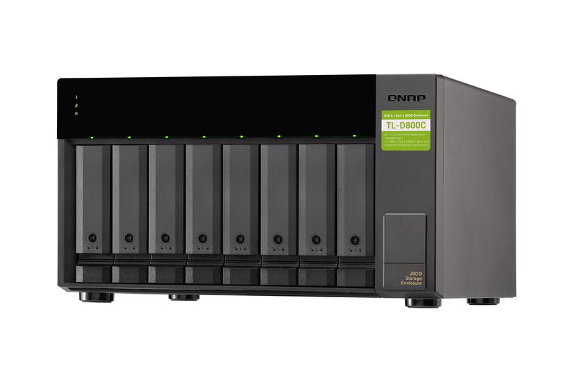 Qnap Tl-d800c Harddisk-array