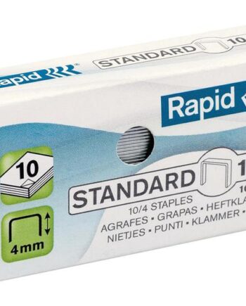 Rapid Standard Hæfteklammer 10     Mm Pakke Med 1000