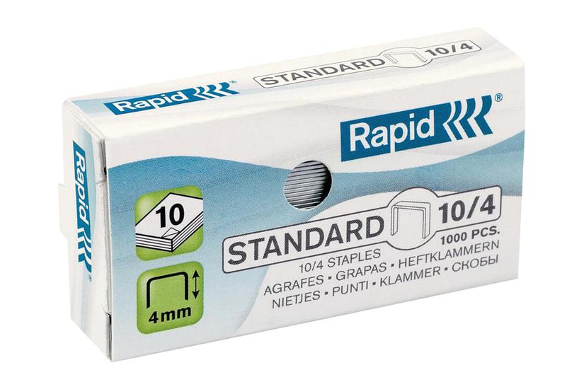 Rapid Standard Hæfteklammer 10 Mm Pakke Med 1000