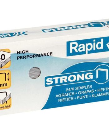 Rapid Strong Hæfteklammer 24     Mm Pakke Med 1000