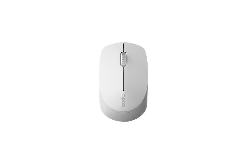 Rapoo M100 Silent Mus Ghz Bluetooth Bluetooth Lysegrå