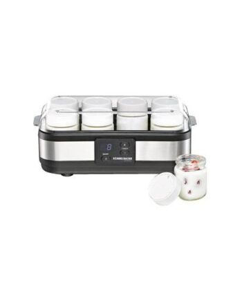 Rommelsbacher Jg 40 Yoghurtmaskine Rustfrit Stål Sort