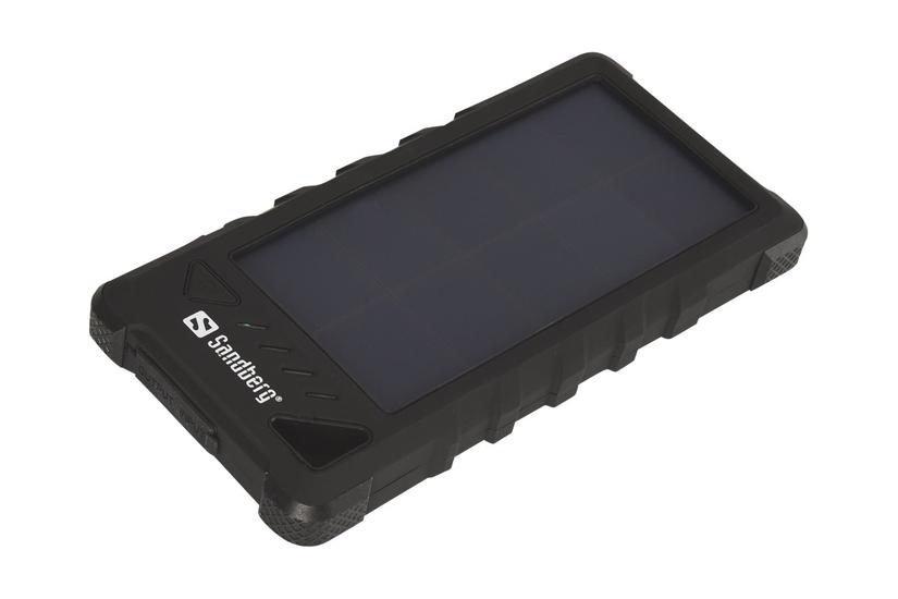 Sandberg Outdoor Solar Powerbank 16000 Solarstrømbank Li-ion Usb 24 Pin Usb-