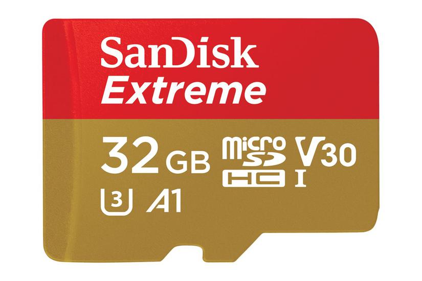 Sandisk Extreme Flashhukommelseskort 32 Gb Microsdhc Uhs-