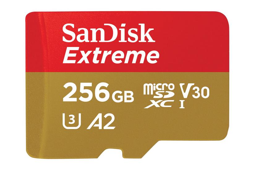 Sandisk Extreme Flashhukommelseskort 256 Gb Microsdxc Uhs-