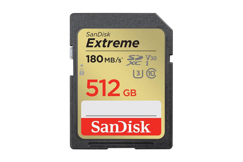 Sandisk Extreme Flashhukommelseskort 512 Gb Sdxc Uhs-