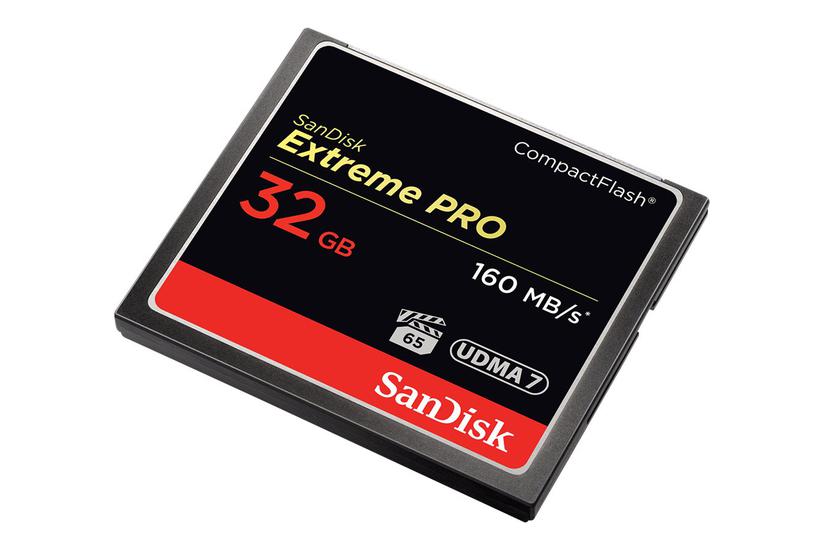 Sandisk Extreme Pro Flashhukommelseskort 32 Gb Compactflash