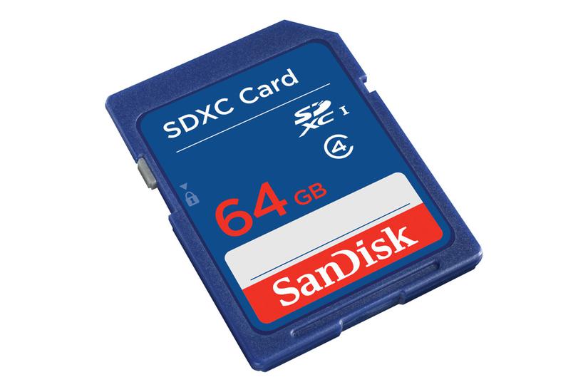 Sandisk Flashhukommelseskort 64 Gb Sdxc