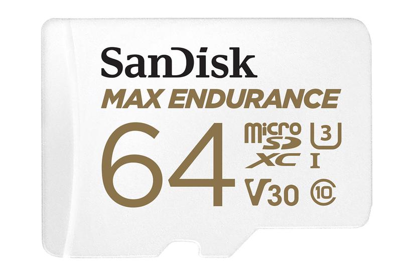 Sandisk Max Endurance Flashhukommelseskort 64 Gb Microsdxc Uhs-