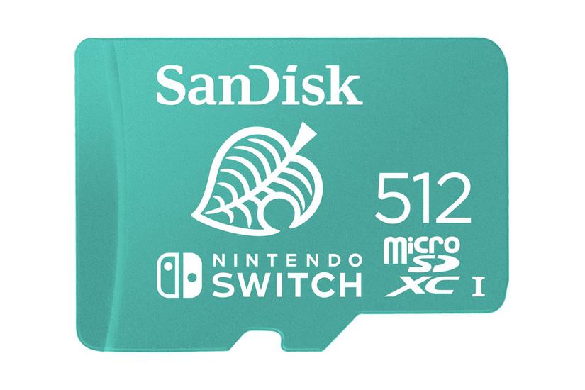 Sandisk Nintendo Switch Flashhukommelseskort 512 Gb Microsdxc Uhs-