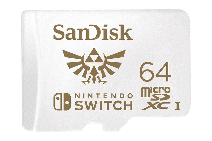 Sandisk Nintendo Switch Flashhukommelseskort 64 Gb Microsdxc Uhs-
