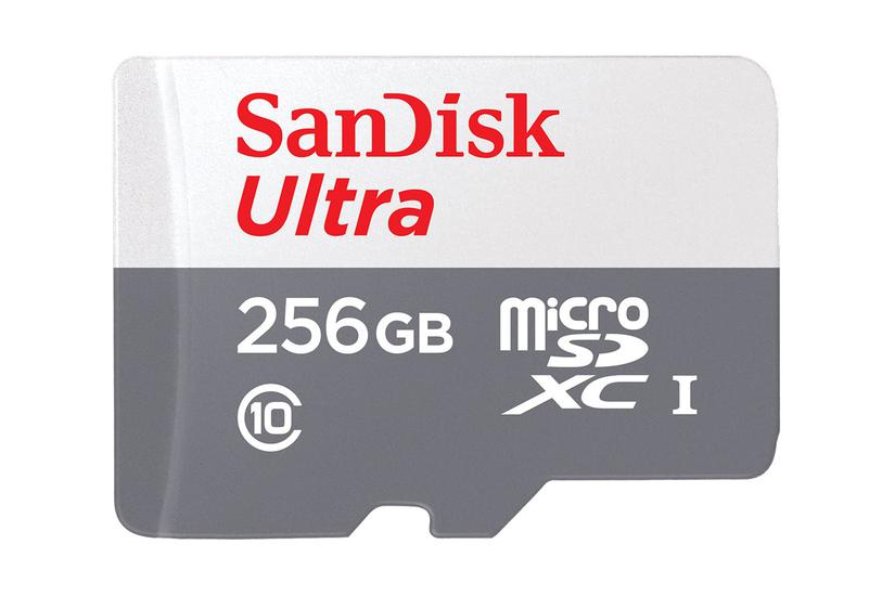 Sandisk Ultra Flashhukommelseskort 256 Gb Microsdxc Uhs-