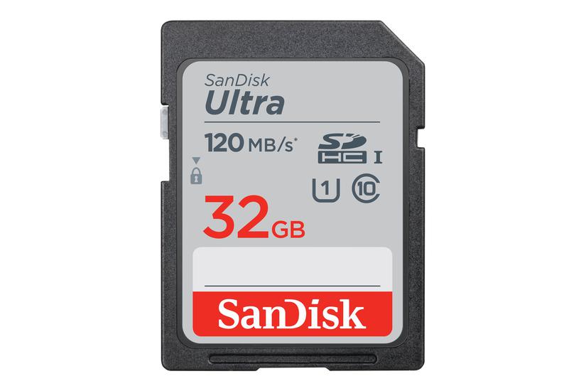 Sandisk Ultra Flashhukommelseskort 32 Gb Sdhc Uhs-