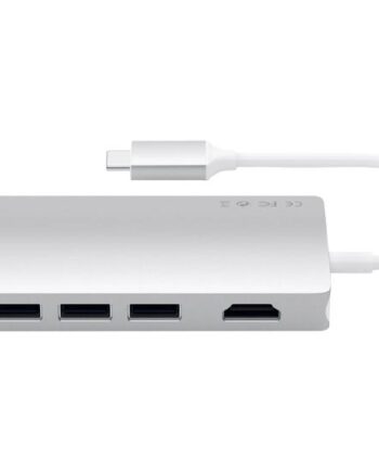 Satechi Aluminum Multi-port Adapter V2 Dockingstation Usb-    Thunderbolt   1gbe