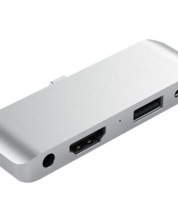 Satechi Aluminum Type-  Mobile Pro Hub Adapter Dockingstation Usb-  Hdmi