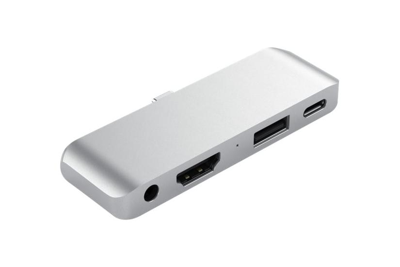 Satechi Aluminum Type- Mobile Pro Hub Adapter Dockingstation Usb- Hdmi